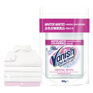 Vanish Fabric Crystal White Stain Remover Powder Doy 400g - 3129068
